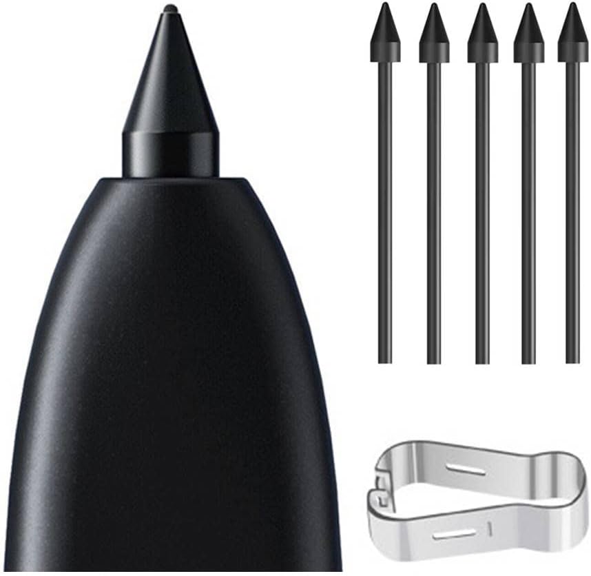 5 PCS טיפים/ציפורניים רכים עבור Samsung Galaxy S21 Ultra S Pen Nibs החלפת Nibs רכים [0.7 ממ] [4096 חיישן